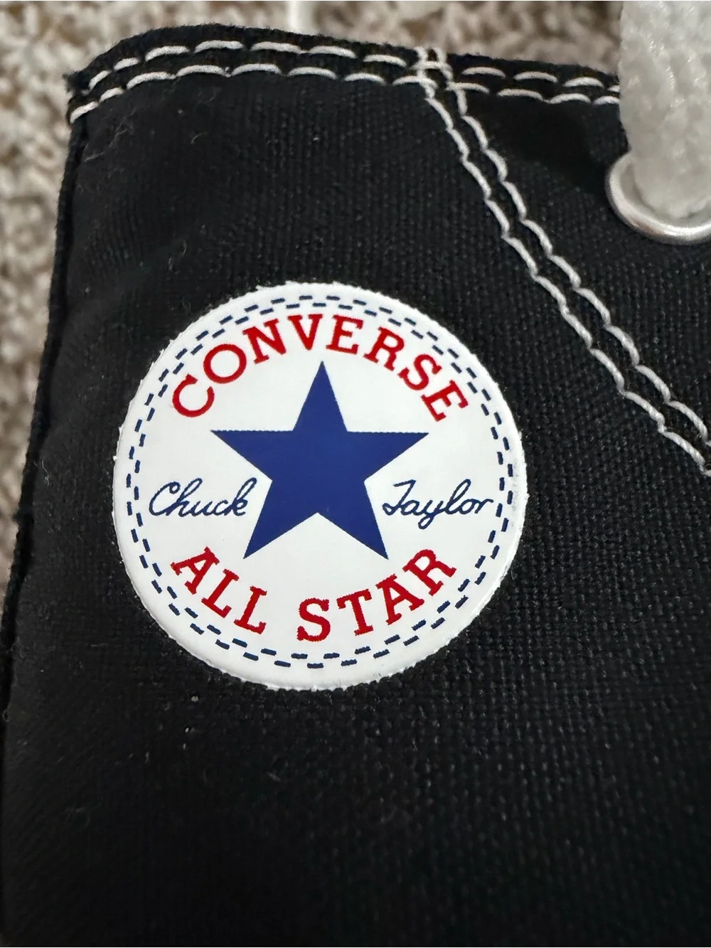 Converse Kids Black and White High-Top Sneakers